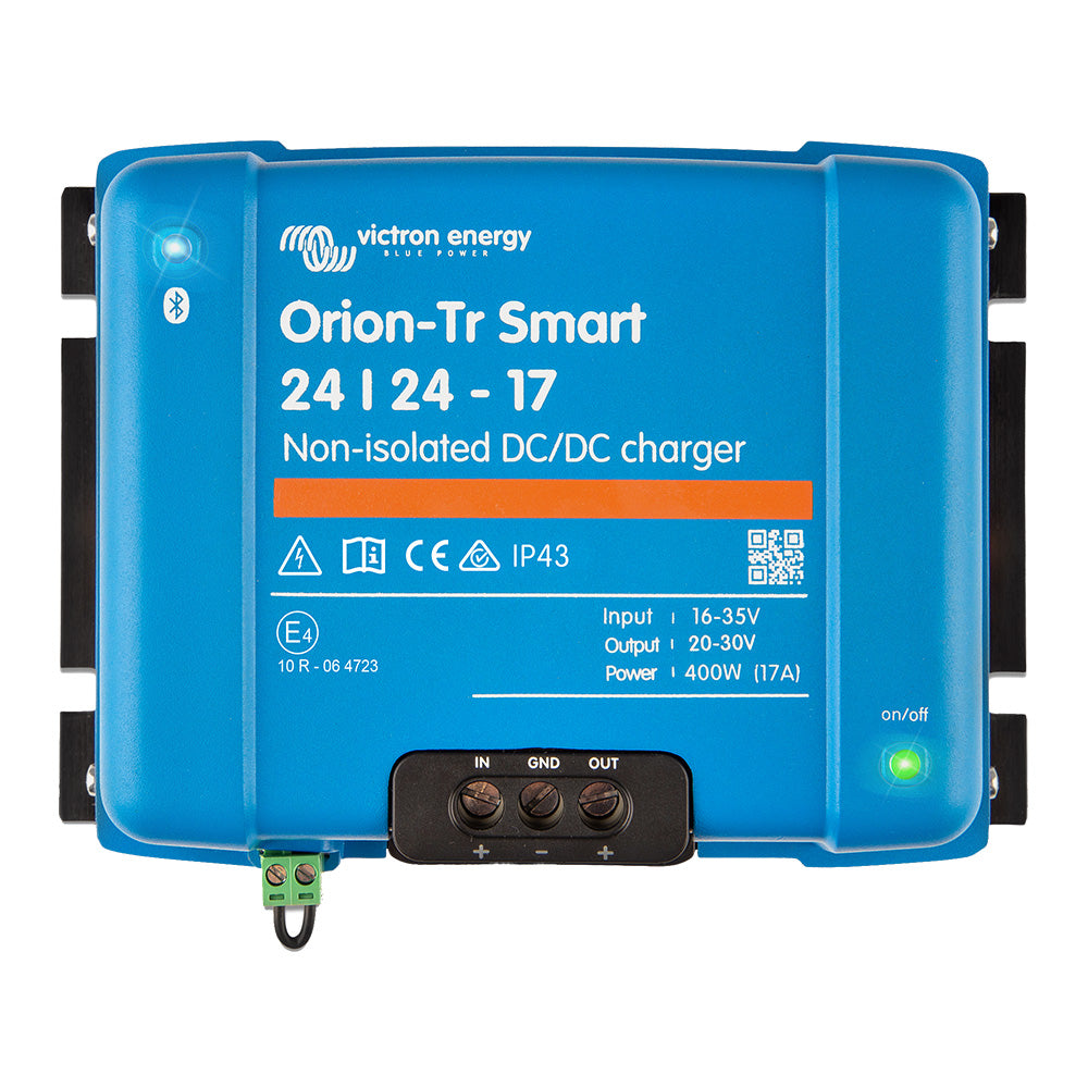 Victron OrionTR Smart NonIsolated DCDC Converter 24 VDC to 24 VDC 400W 17AMP ORI242440140