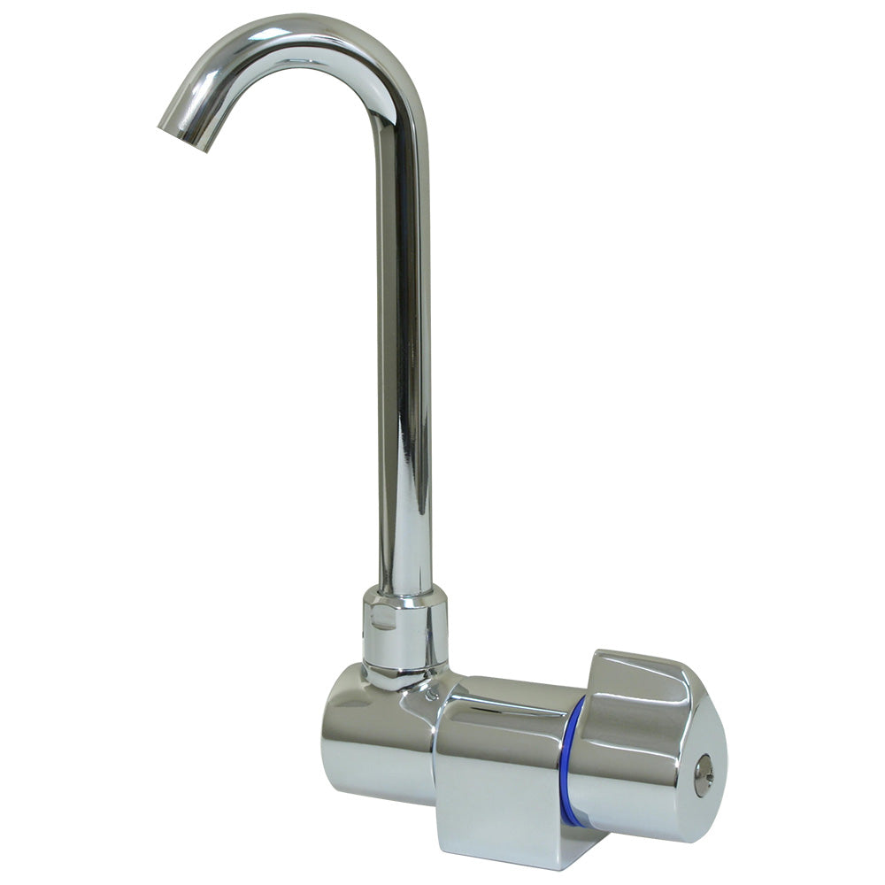 Scandvik Ceramic Family Tap wFolding Spout Chrome Finish 10180P