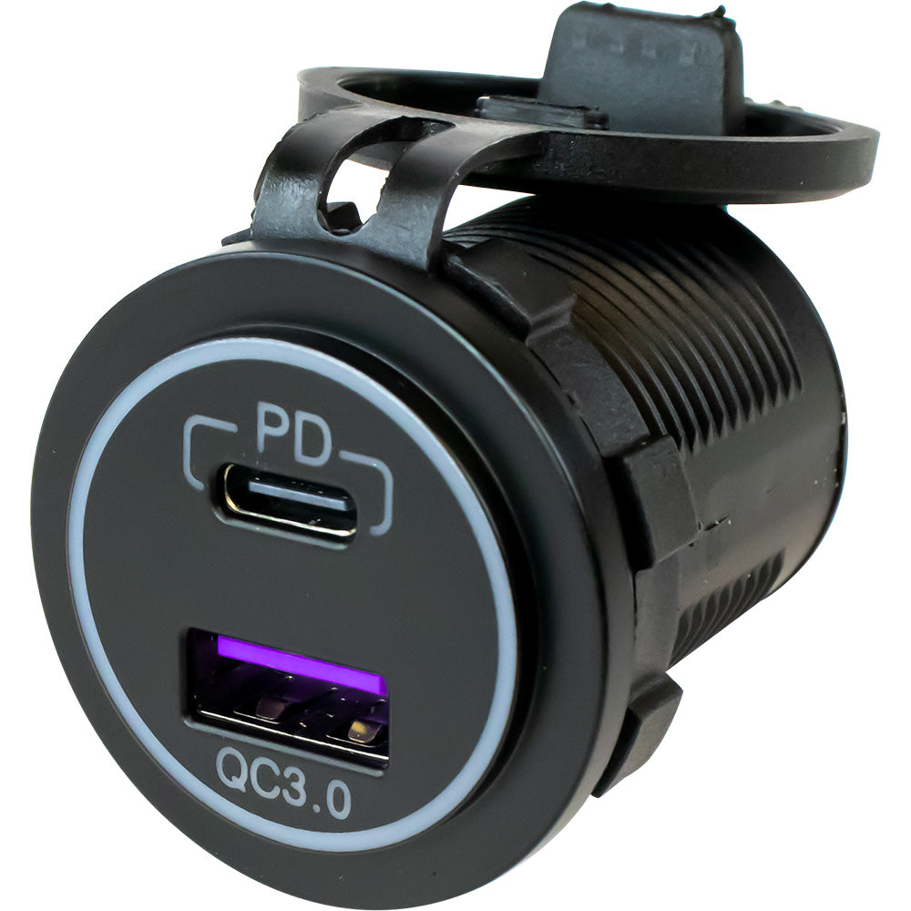 SeaDog USB 30 USBC Power Socket wOut Light 4265101