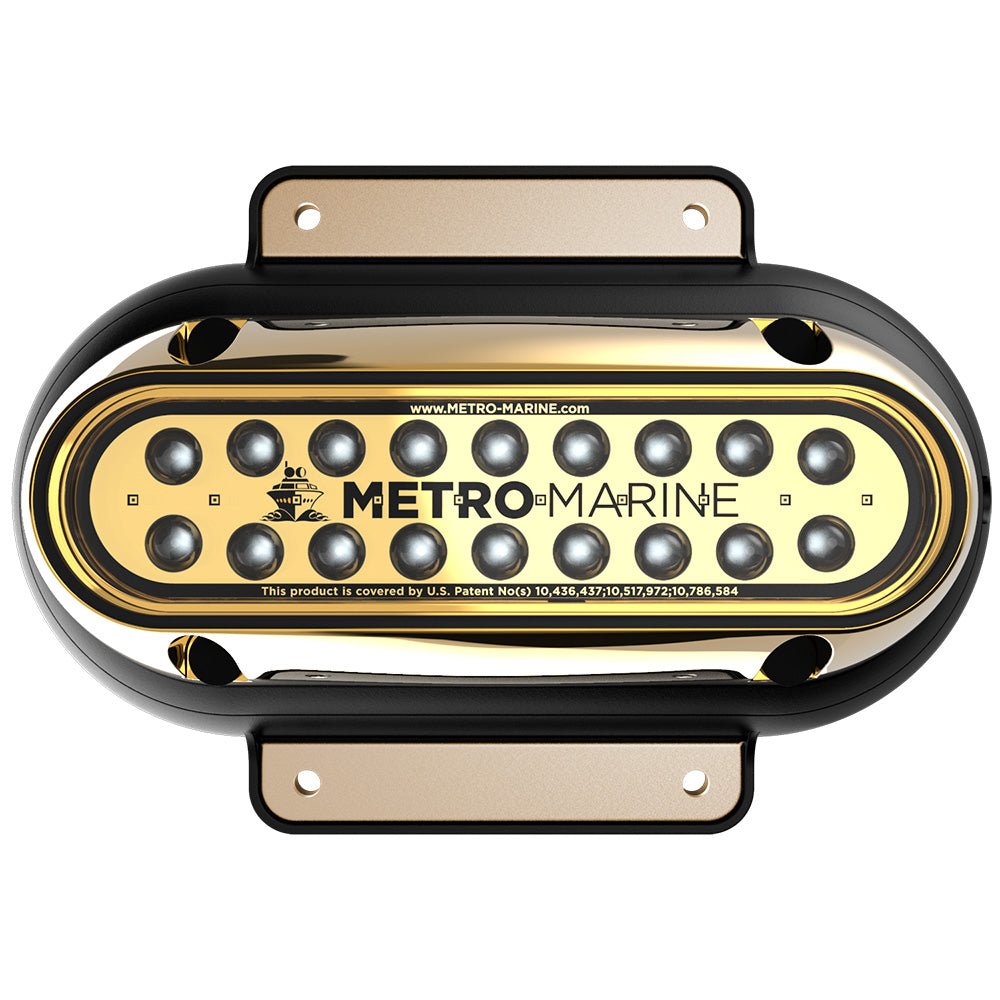 Metro Marine HighOutput Elongated Surface Mount Light wIntelligent Monochromatic LEDs Blue 90 Beam FSME1HB390