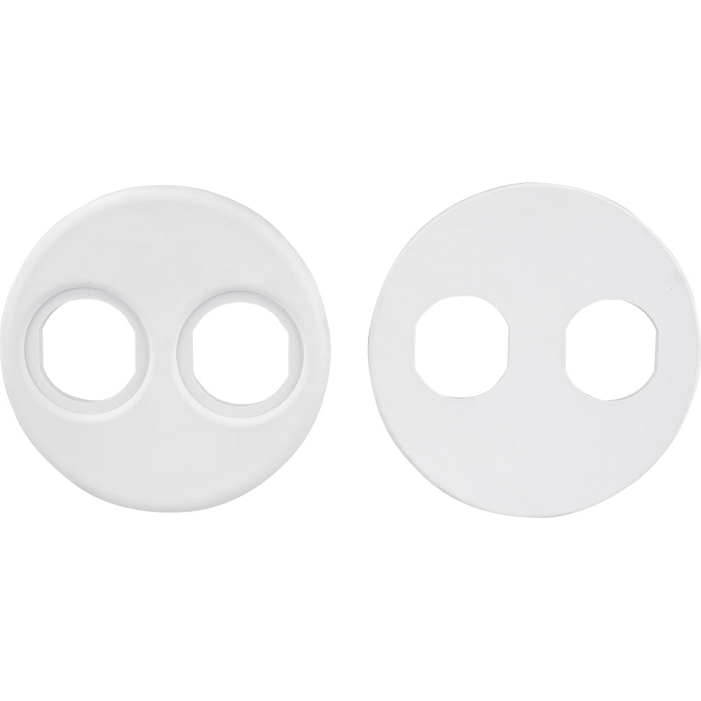 84470SeaDog 4 Gauge Power Socket Adapter Mounting Plate White 4261041
