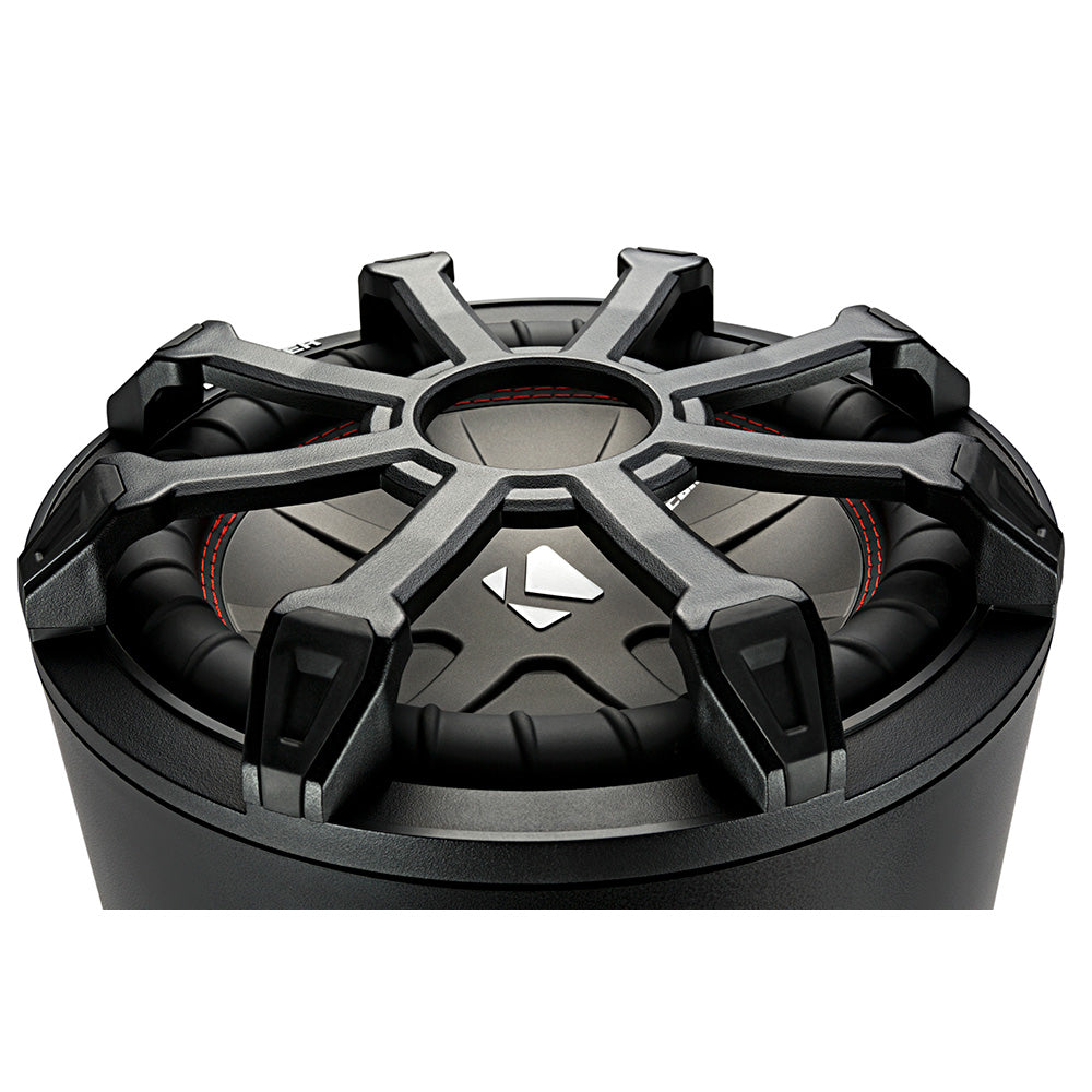 KICKER TB8 8 WeatherProof Subwoofer Enclosure wPassive Radiator 4Ohm 46CWTB84