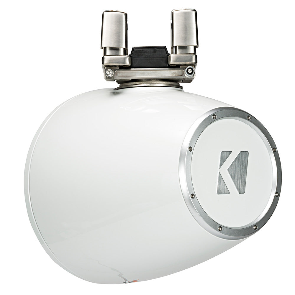 KICKER KMTC11 11 Horn Loaded Tower System 4Ohm White 44KMTC114W