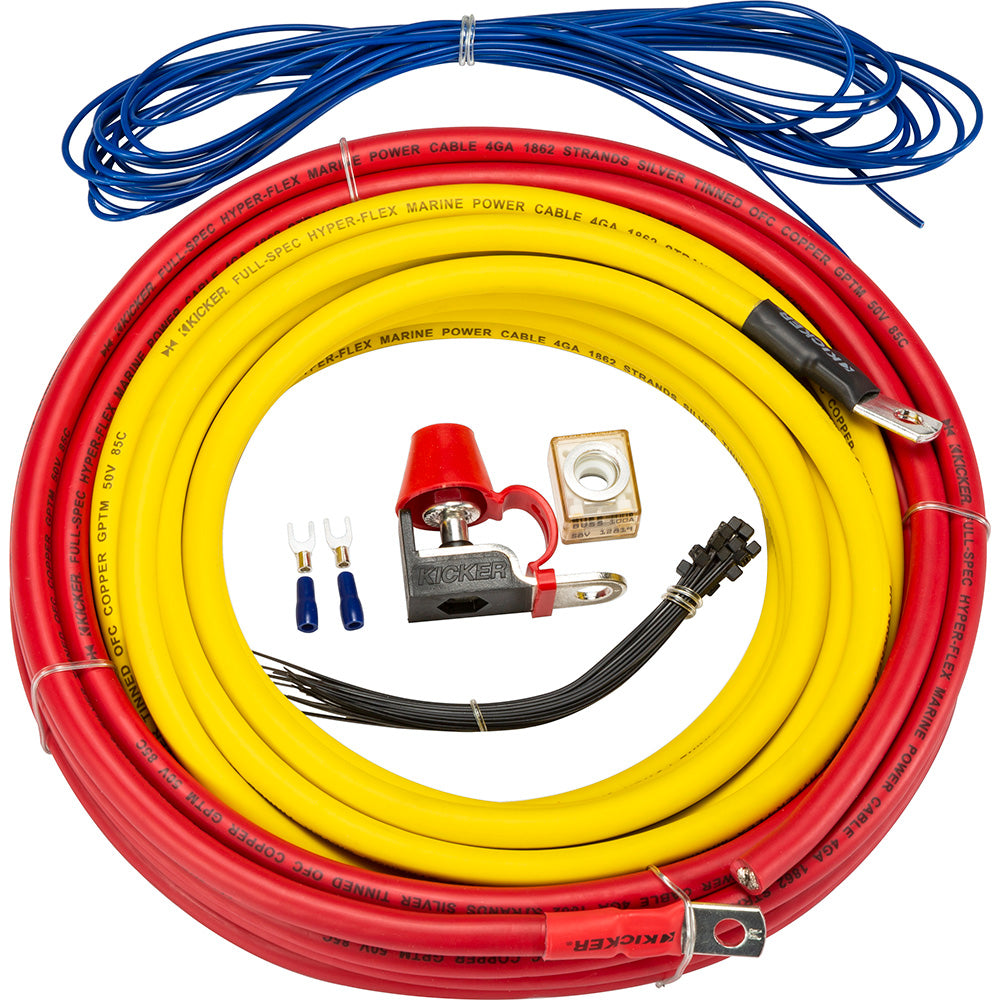 KICKER KMPK4 4AWG Amp Power Kit 47KMPK4