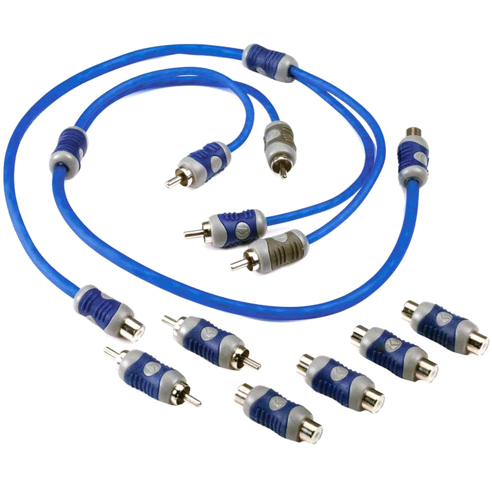KICKER KSeries YAdapter Interconnect RCA Male wFemale Adapters 46KIYFM