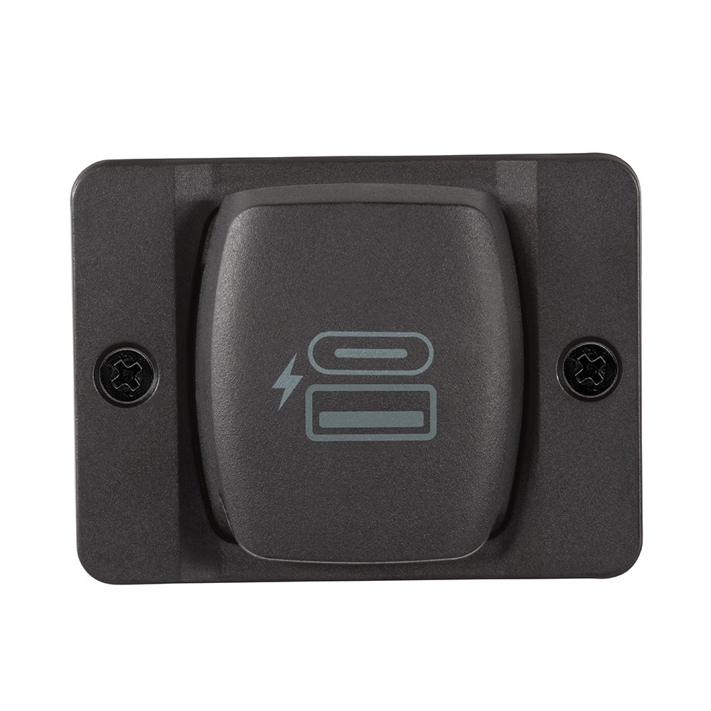 Scanstrut Flip Pro Plus Fast Charge USBA USBC Socket SCUSBF4
