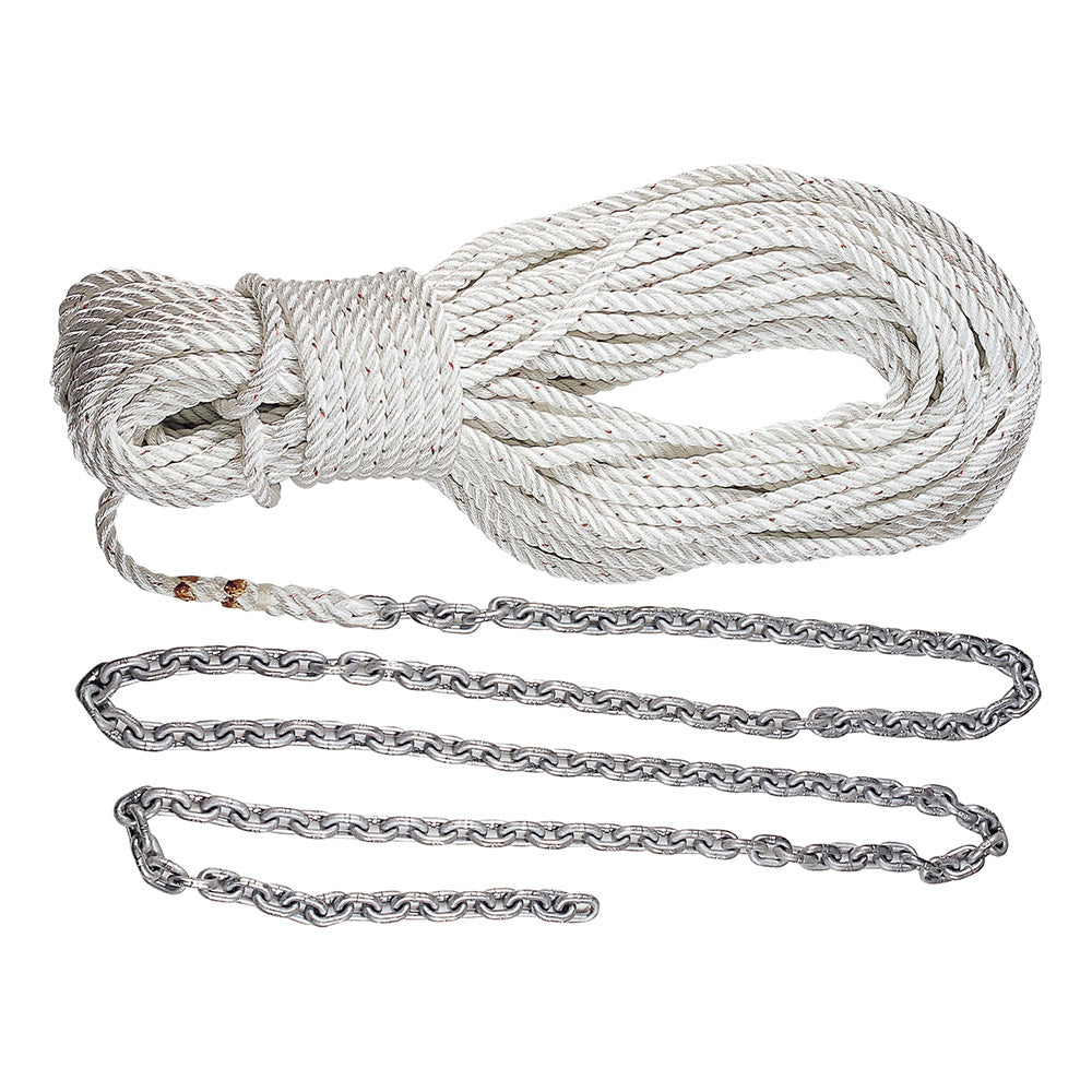 Lewmar Anchor Rode 15 516 G4 Chain w300 58 Rope wSwivel HM15H300PXS
