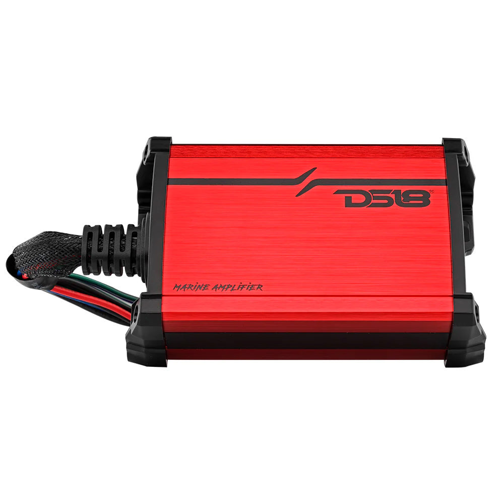 DS18 MP4A FullRange 4 Channel Class D Amplifier 4 x 40W RMS 4Ohm MP4A