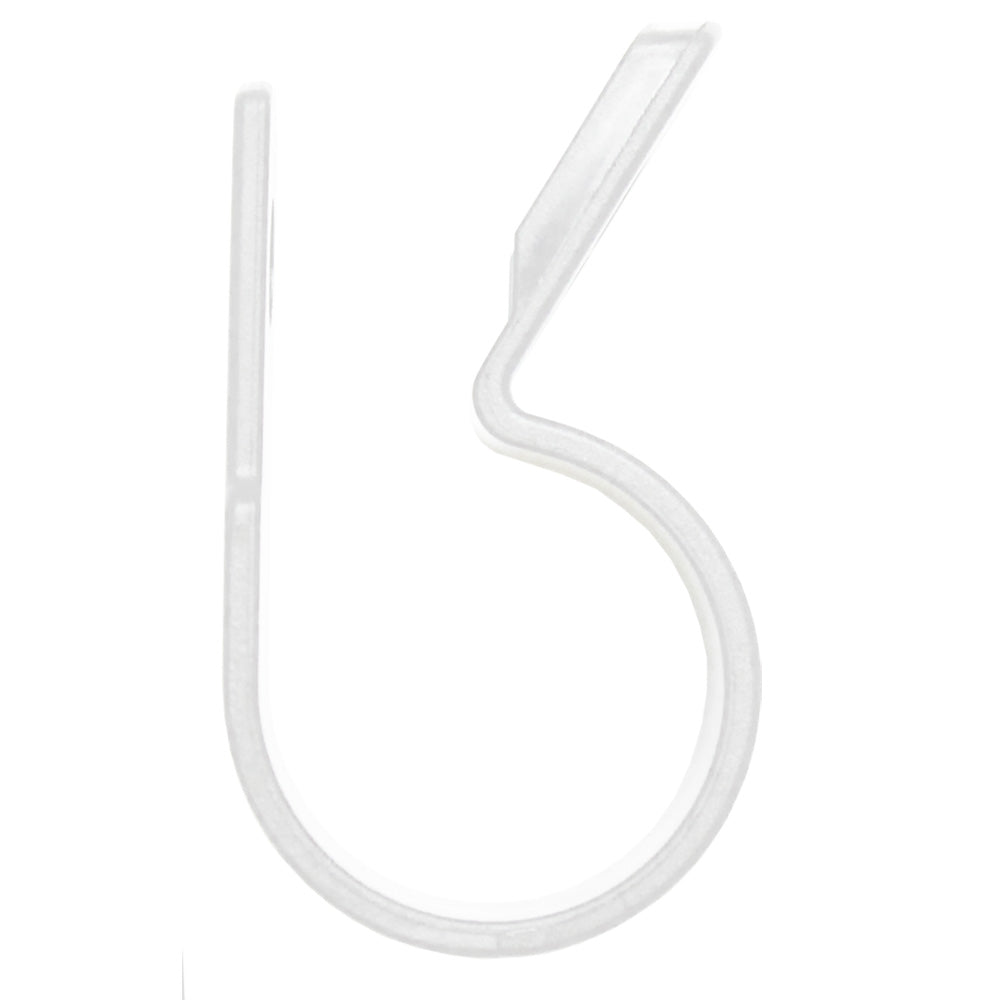 Pacer Nylon CClamps 14 Natural Color 25 Pack BCCH0425