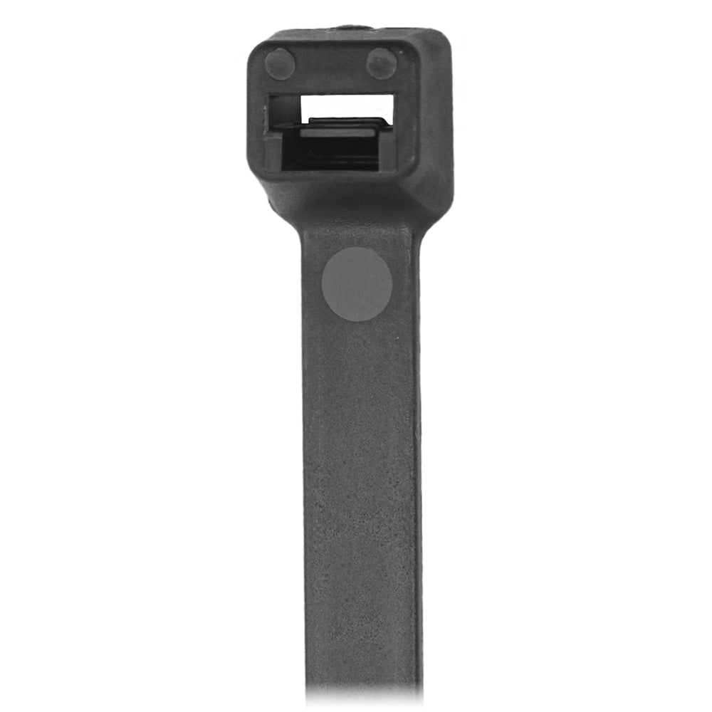 Pacer 6 Cable Tie Black 3040lb Tensile Strength 15 Bundle Diameter 100 Piece Bag CT15I100BK