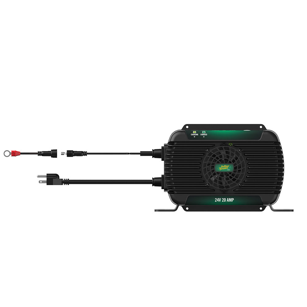 Battery Tender PowerPlus 24V 20 AMP OnBoard Lithium Compatible Battery Charger Maintainer 0222012DLWH