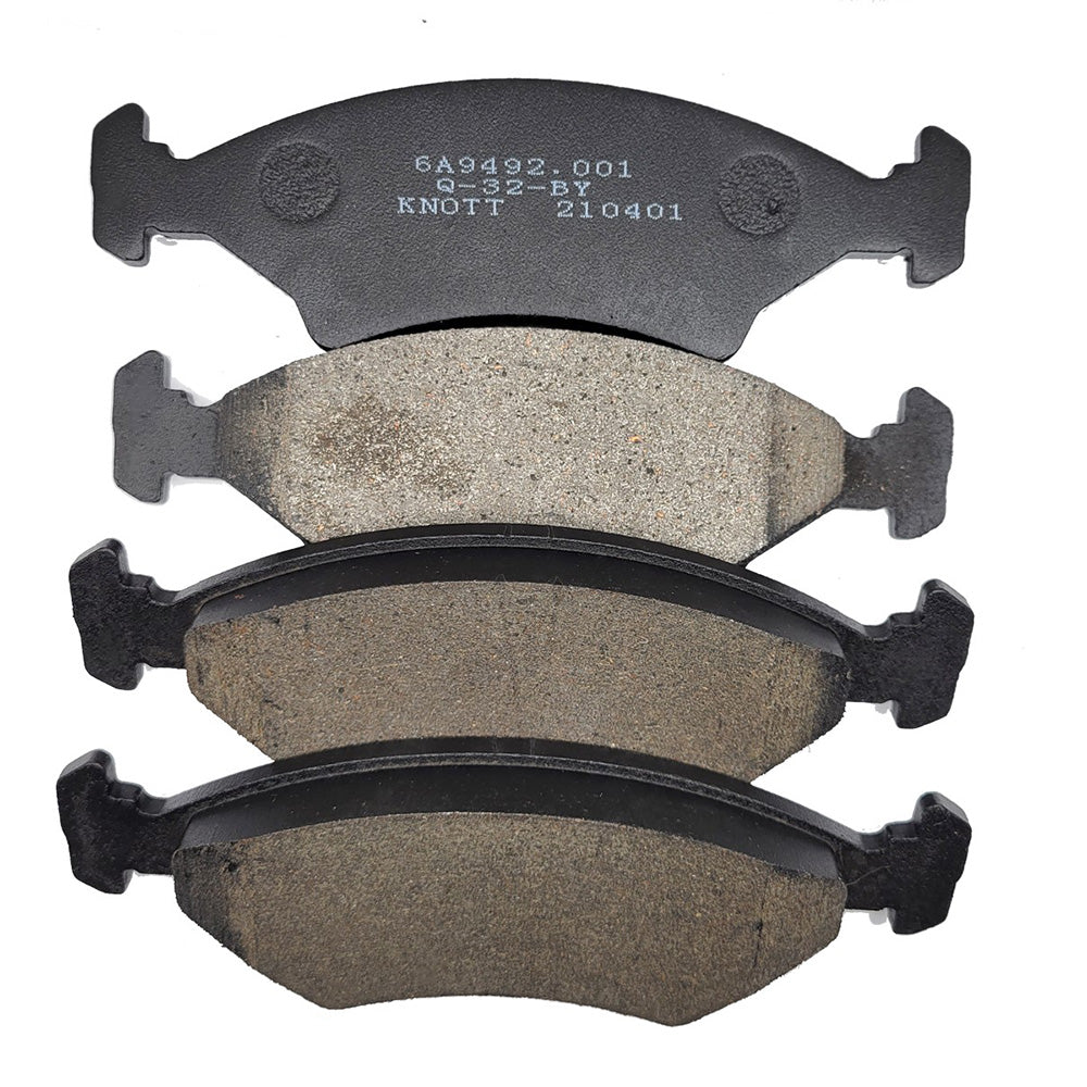 Load Rite by Knott Brake Pads 10 12 Disc Full Axle 2 Sets Inner Outer 426565K