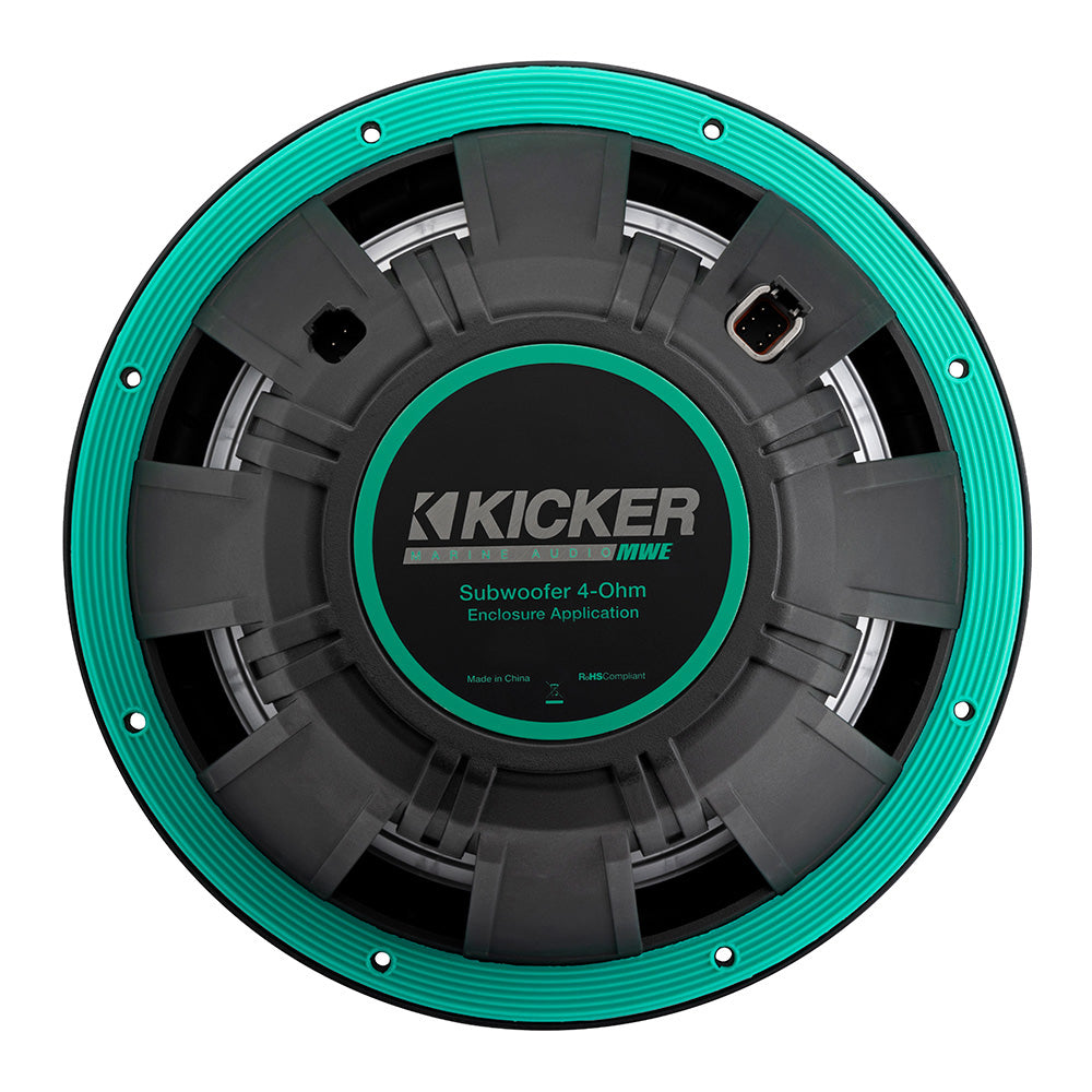 KICKER 12 Premium Marine Subwoofer fEnclosure Applications 4Ohm 51MWE124