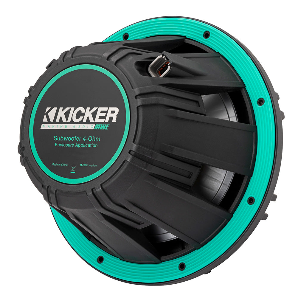 KICKER 12 Premium Marine Subwoofer fEnclosure Applications 4Ohm 51MWE124