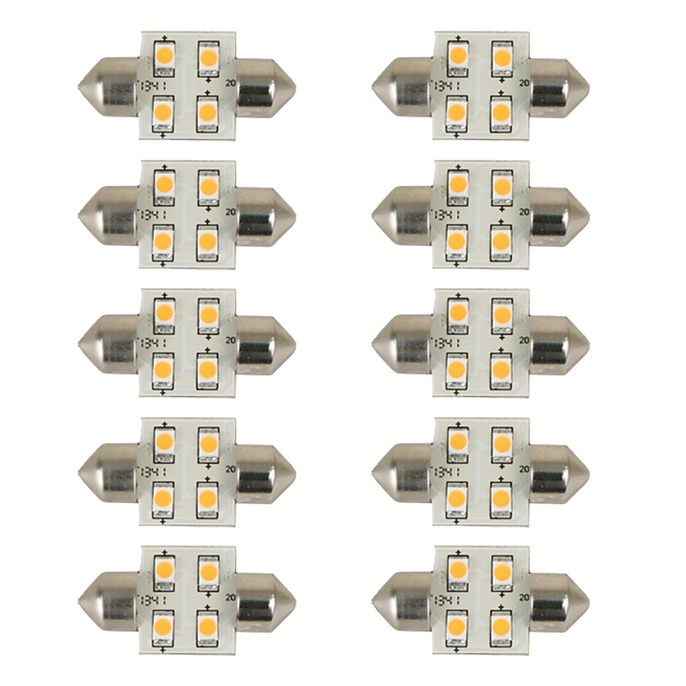Scandvik 41175 Bulb Cool White 10Pack 41175