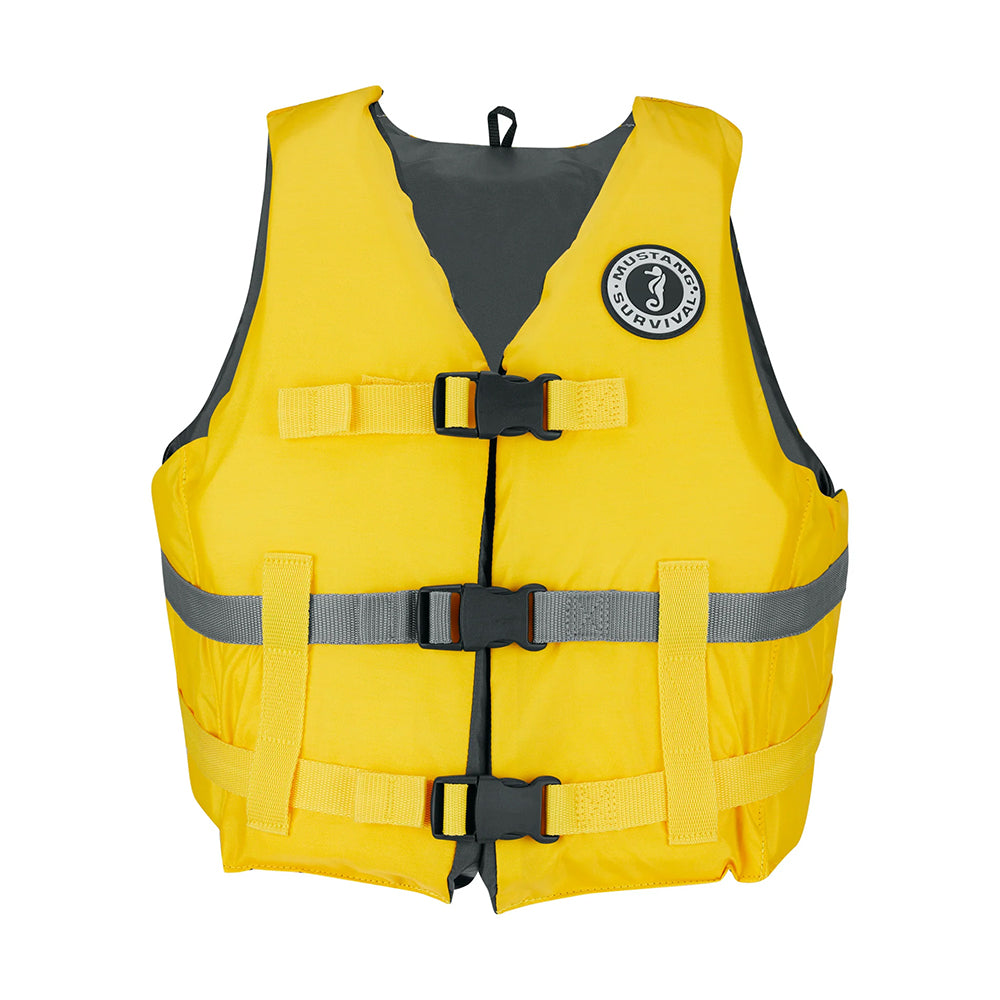 Mustang Livery Foam Vest ML Yellow MV701025ML