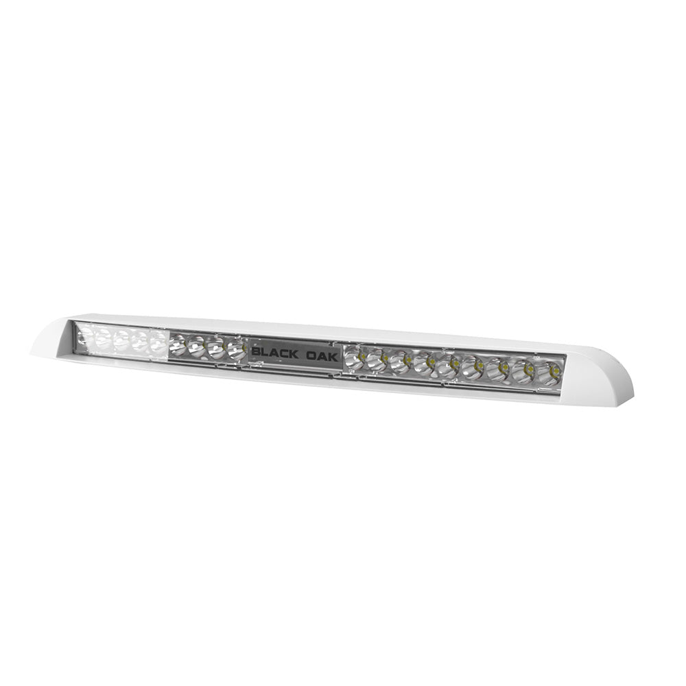 Black Oak Low Profile Marine Bar Spot White LPWS