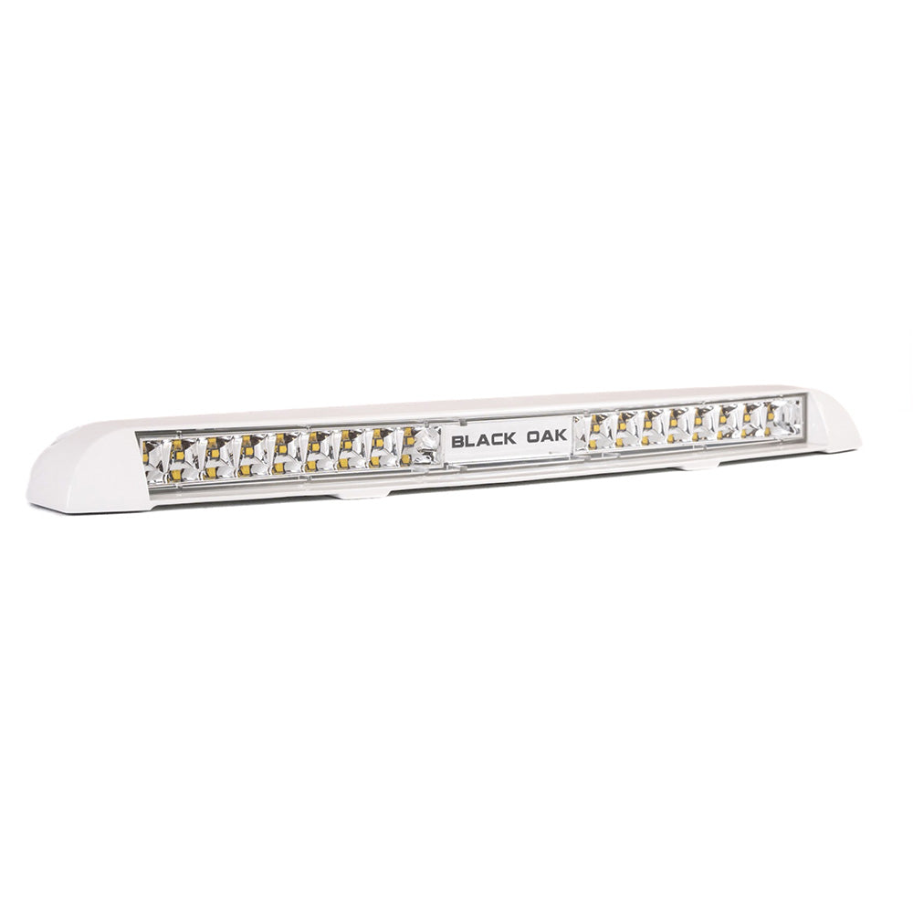 Black Oak Low Profile Marine Bar Flood White LPWX