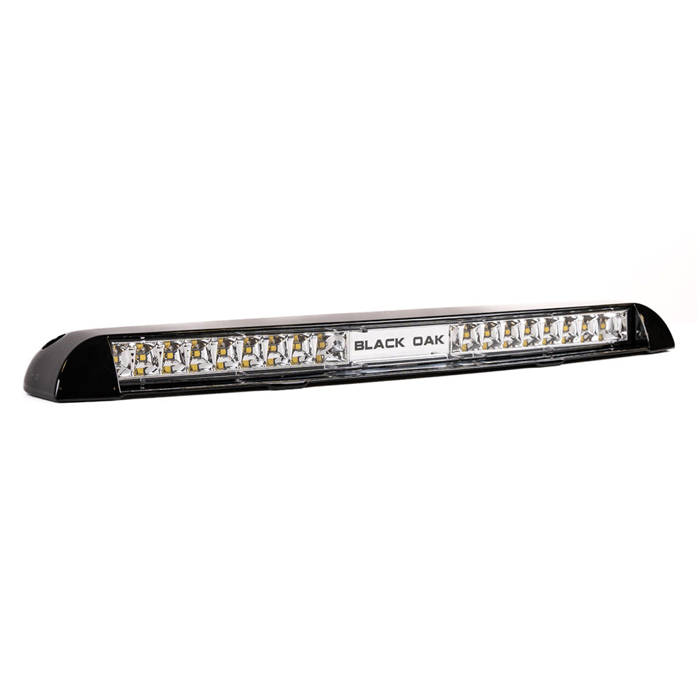 Black Oak Low Profile Marine Bar Flood Black LPBX