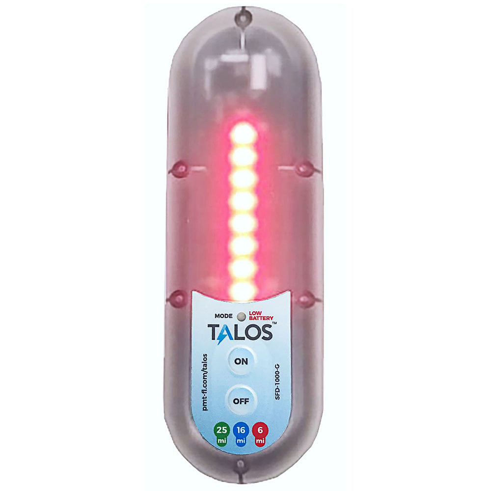 TALOS InMotion Lightning Detector fBoats Watercraft wMounting Base SFD1000G