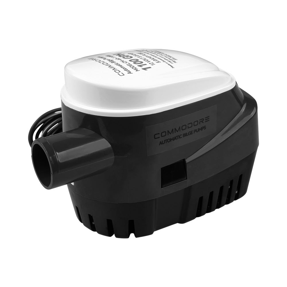 Commodore 1100 GPH 60 Series Automatic Bilge Pump 12V CM601100B