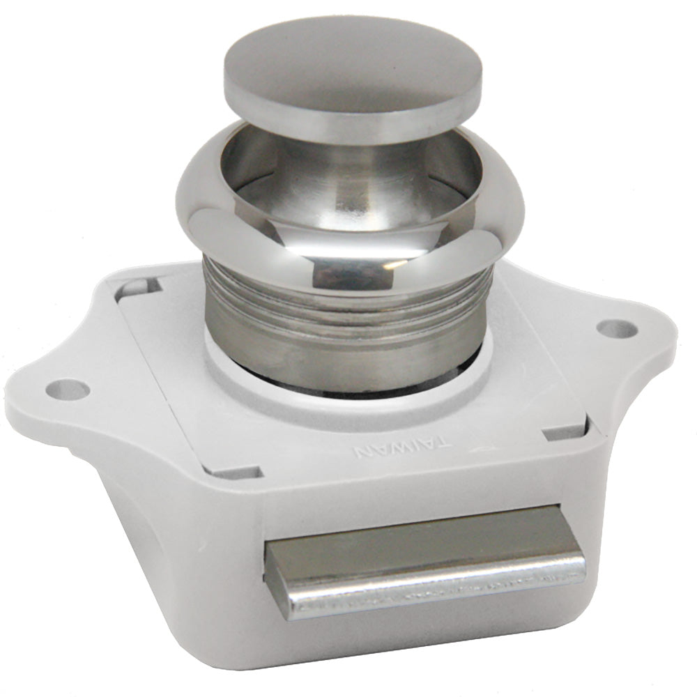 SeaDog Push Button Rim Latch Stainless SteelPlastic Housing 2253001