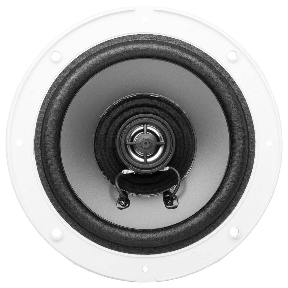 Boss Audio MR60 65 Round Speakers White Pair MR60