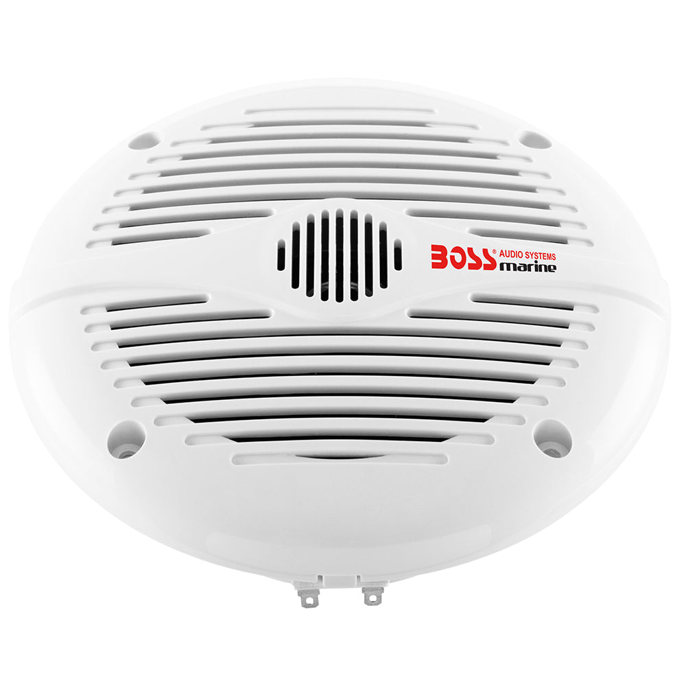 Boss Audio MR60 65 Round Speakers White Pair MR60