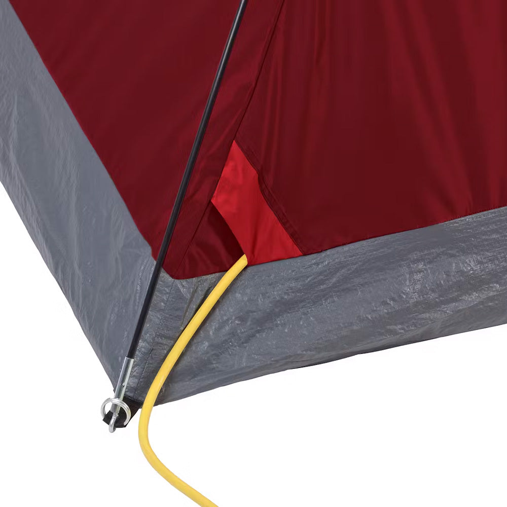 Coleman 4Person Flatwoods II Lightweight Dome Camping Tent Red 2207389