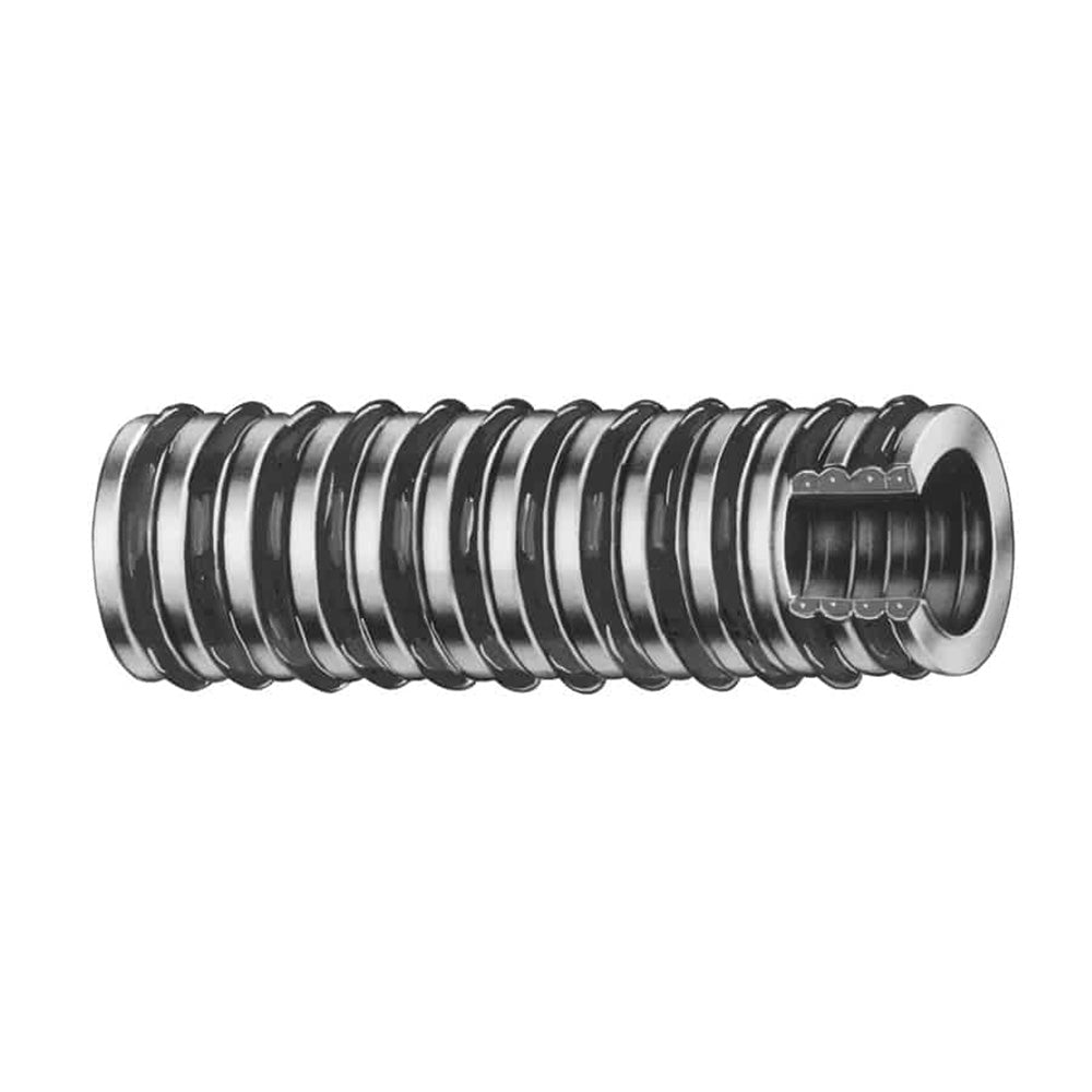 Trident Marine 34 x 50 HD Bilge Livewell Hose Clear wBlack Helix By The Foot 1440346FT