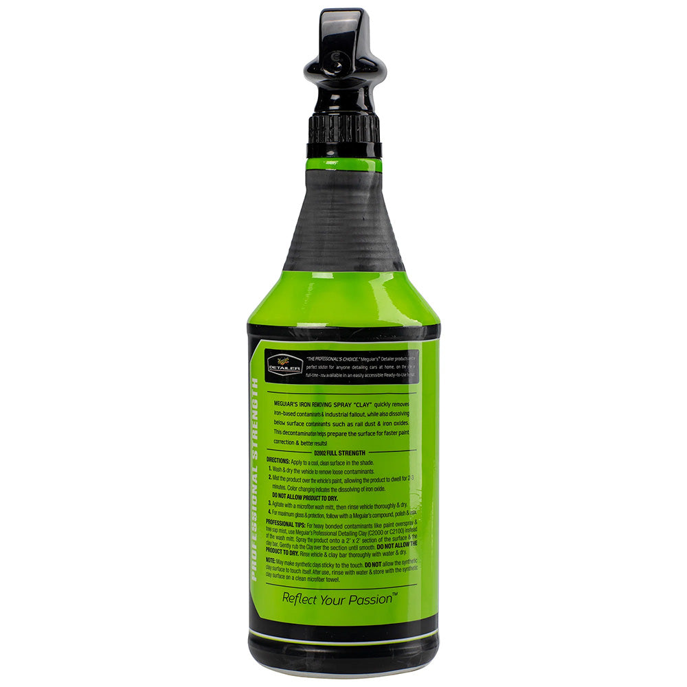 Meguiars Iron Removing Spray Clay 32oz DRTU200232