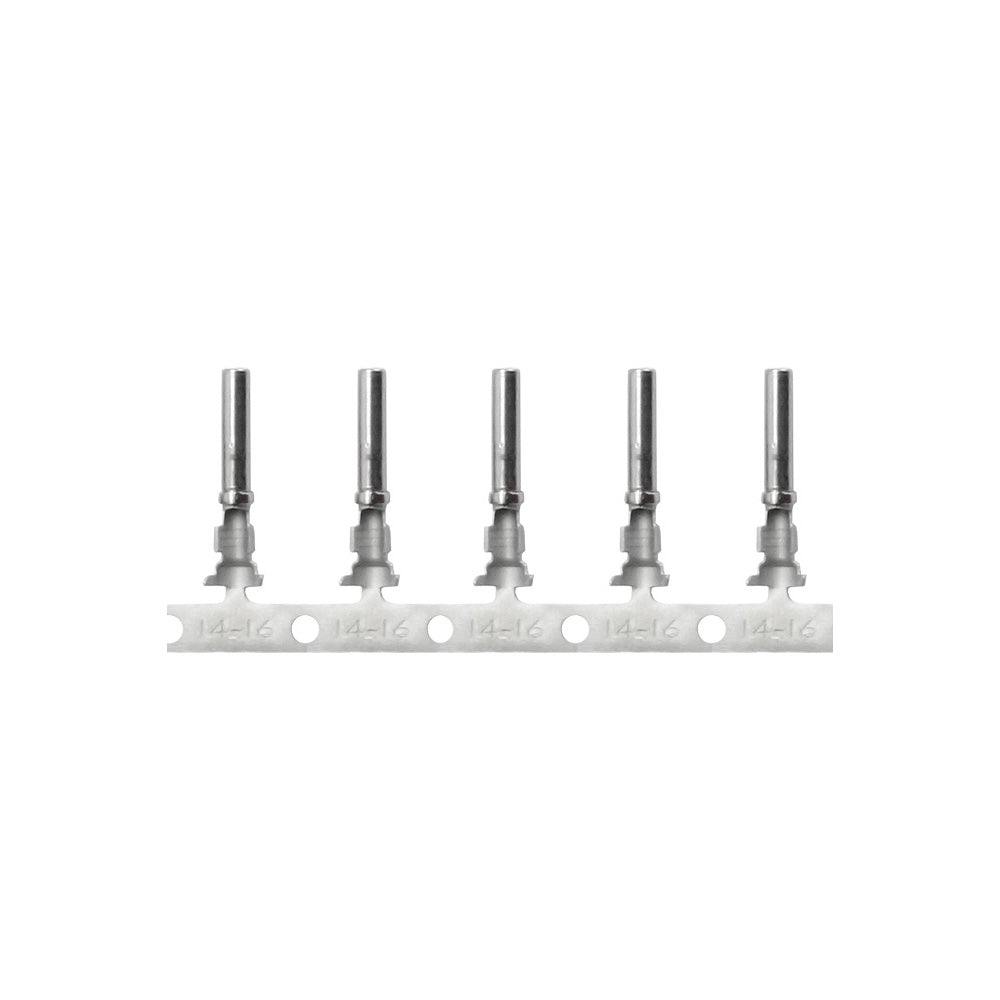 Pacer Deutsch Stamped Formed Contacts f1418 AWG Wire Socket Cavity Style 25 Pack T14DTSF25