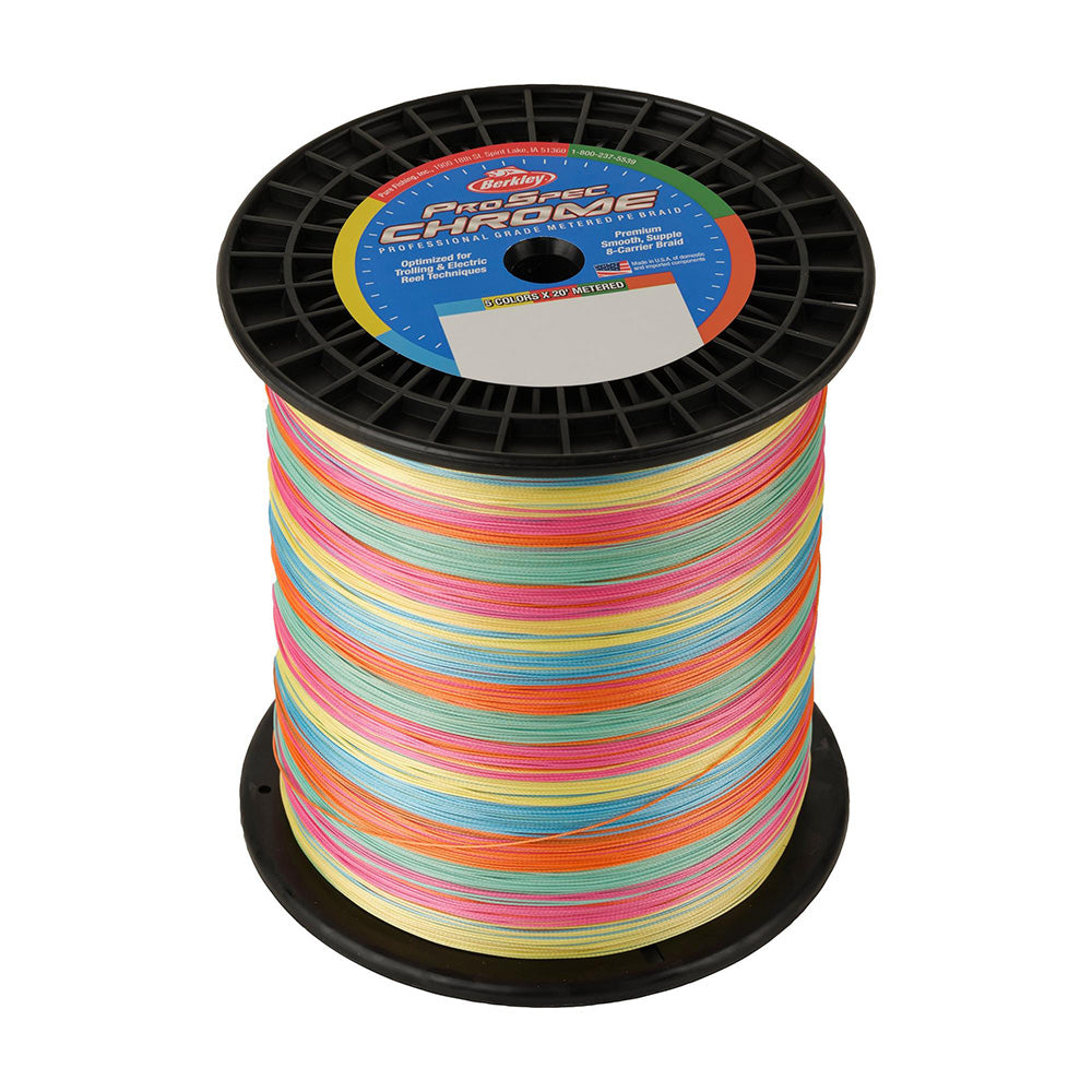 Berkley Prospec Chrome 5 x 20 Metered Braid 130lb 3000yd 1621895