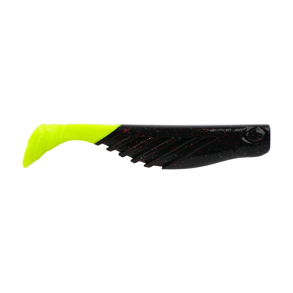 Berkley Gulp Saltwater Ripple Mullet 4 Morning GloryChartreuse GSRM4MG 1637695