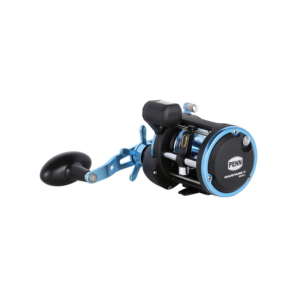 PENN WARII20LWLC Warfare II Level Wind 20 Right Hand Conventional Reel wLine Counter 1639165