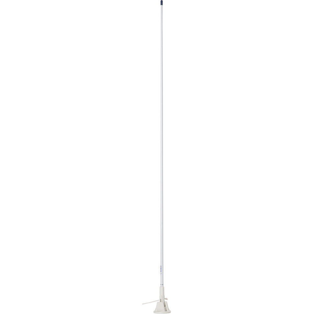 Scout 5 White VHF Antenna 3dB Lift Lay Mount w5M RG58 PF AN NVHF00005