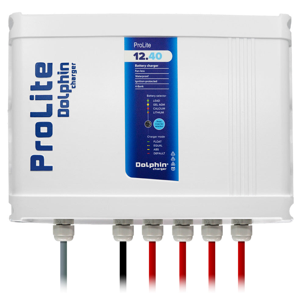Dolphin Charger ProLite Charger 4 Bank 12V 40A 99240