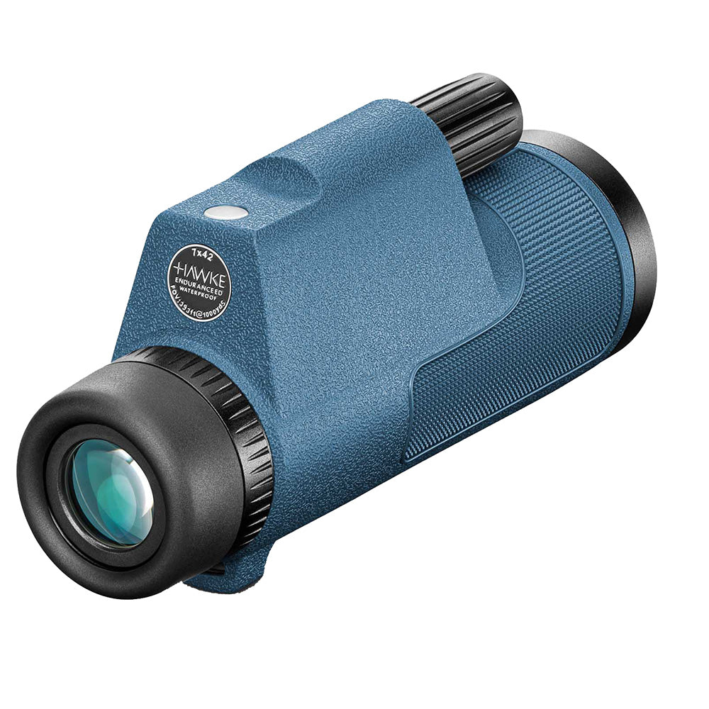 Hawke Optics Endurance ED Marine Binoculars 7x42 Monocular Blue wCompass 36521
