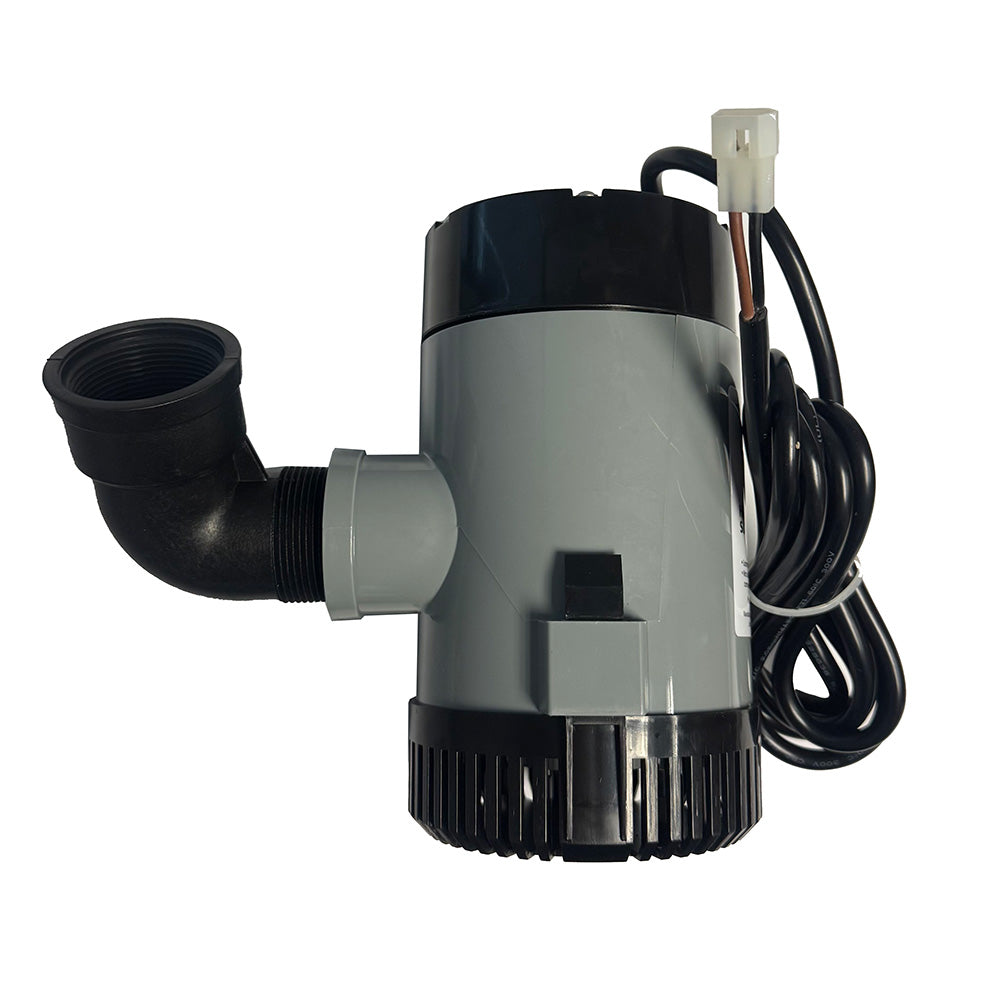 Johnson Pump Pro Series 2400 GPH Sump Pump Utility Pump 12V 2400GPH w10 Lift 15 Discharge 1011011
