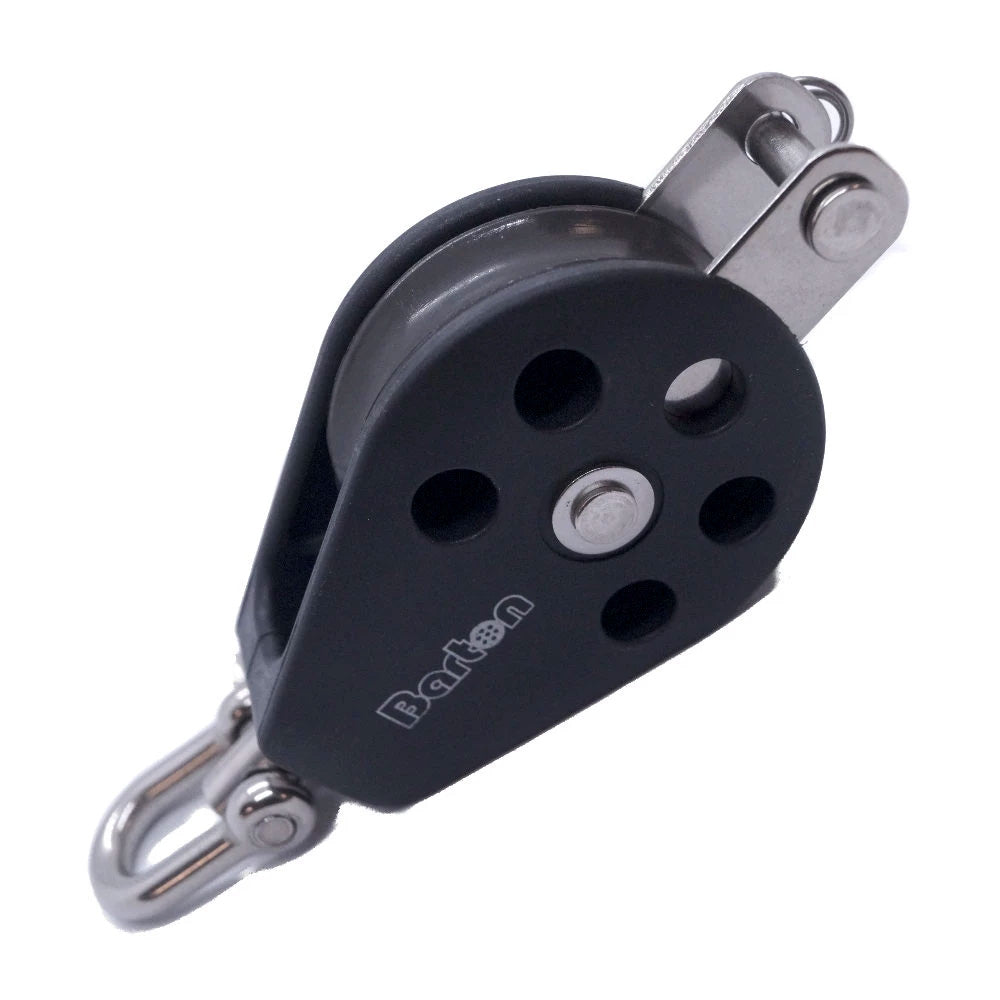 Barton Size 3 45mm Plain Bearing Pulley Block Single Swivel Becket N03131