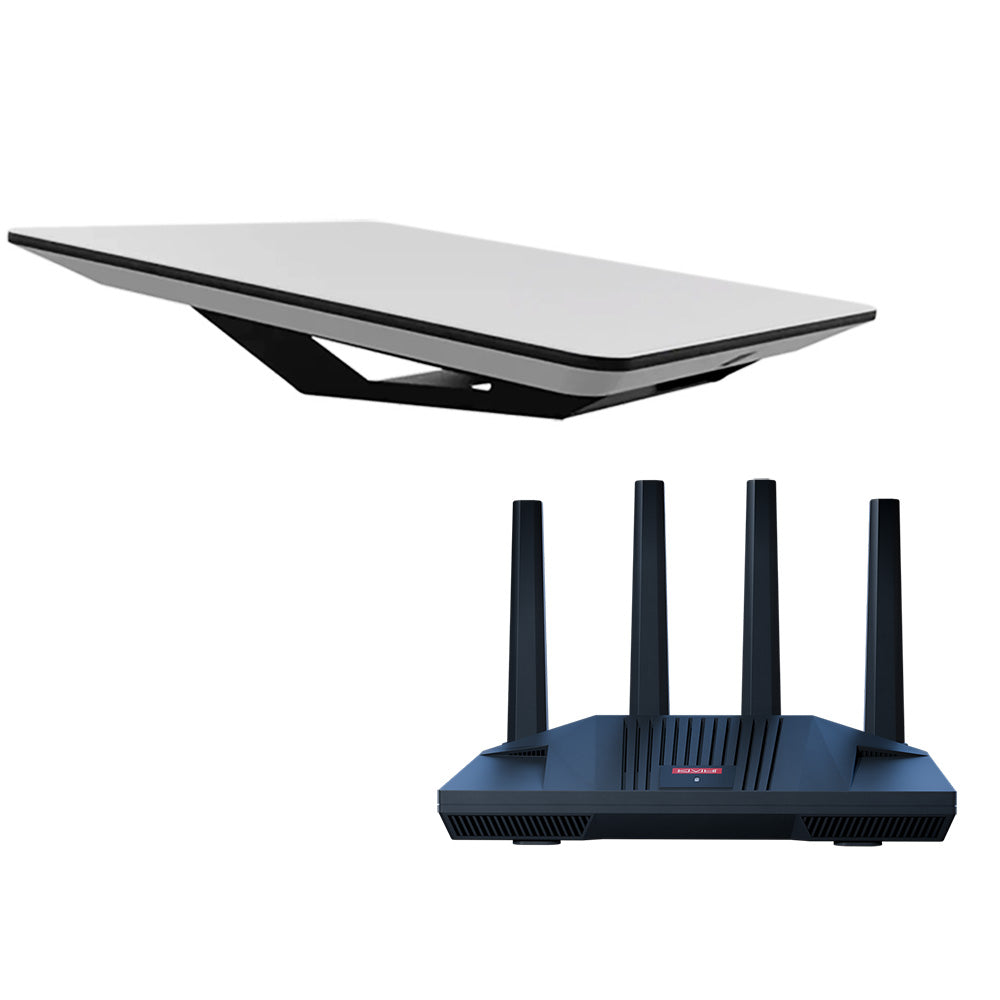 KVH Starlink Performance Gen 2 Kit wCommBox Edge Core Communications Gateway WiFi Router Activation Service Plans