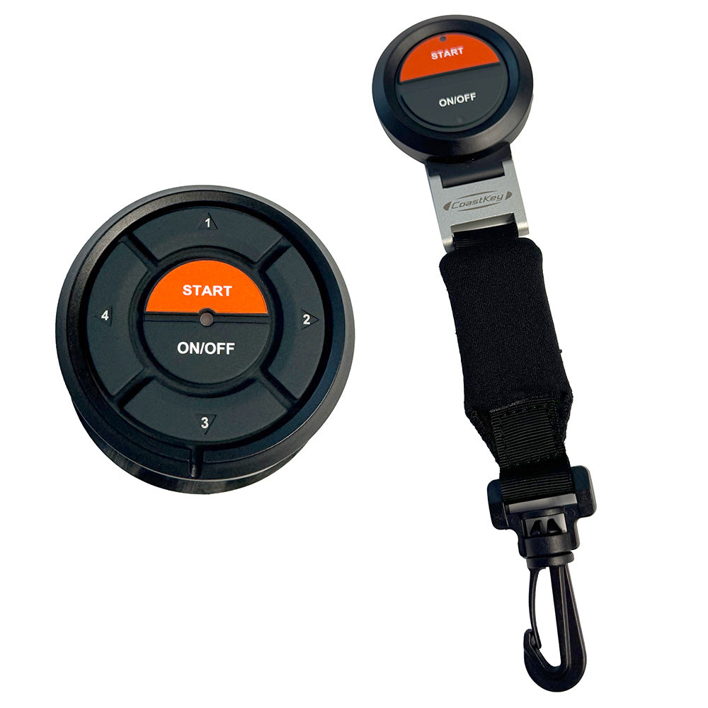 CoastKey Standard Single Mercury Engine Keyless Ignition wKeyless StopStart Remote StopStart Ecos C0111