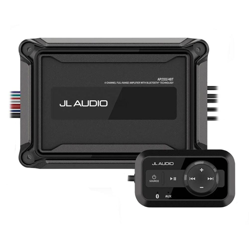 JL Audio AP 4 Channel Compact Marine Amplifier wBluetooth AP2004BT 0100343100