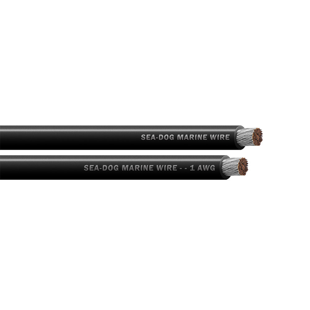SeaDog 1 AWG Black Battery Cable 100 8001012