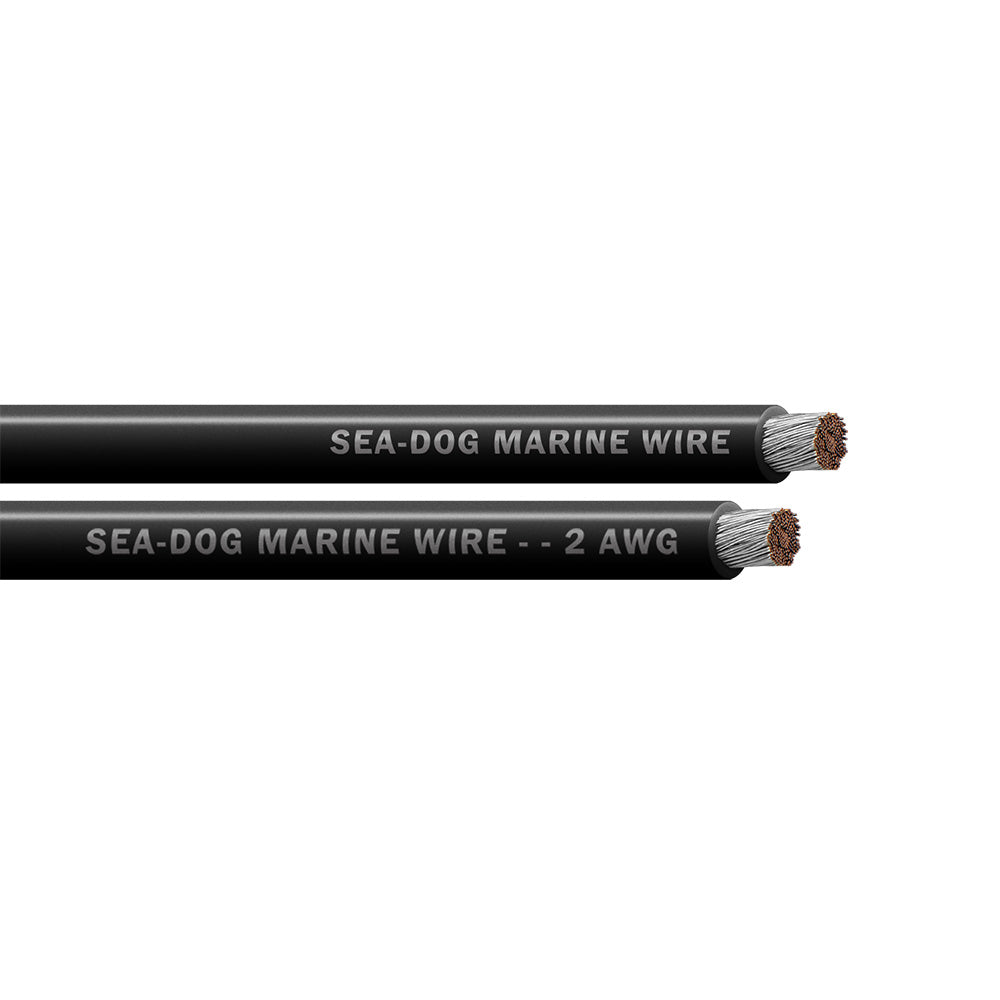 SeaDog 2 AWG Black Battery Cable 250 8002014