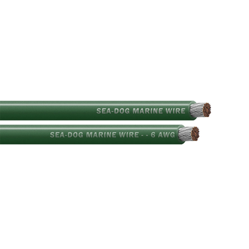 SeaDog 6 AWG Green Battery Cable 50 8006041
