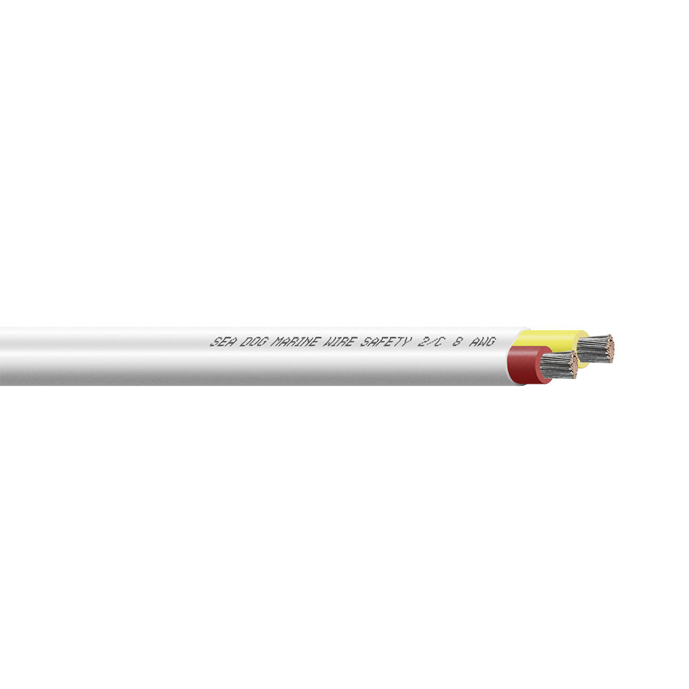 SeaDog 82 AWG Flat Duplex Safety Wire RedYellow 500 8008227