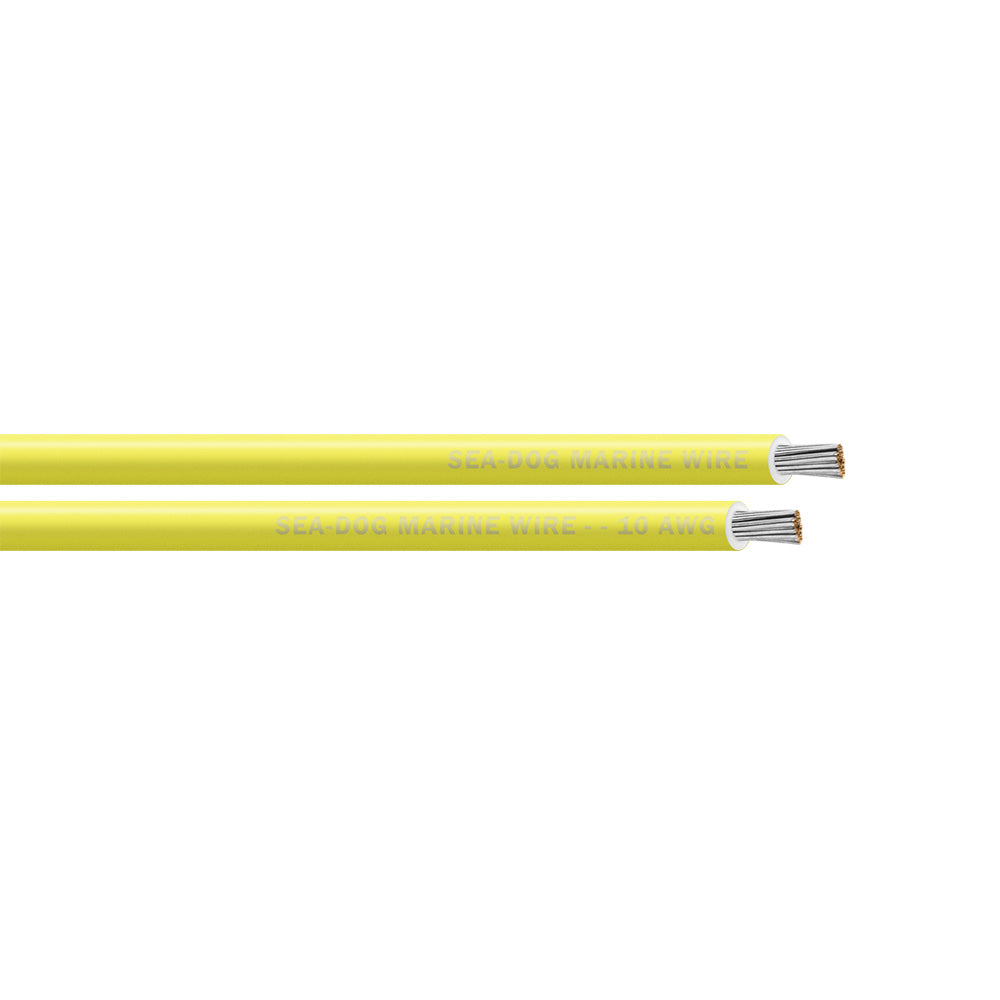 SeaDog 10 AWG Yellow Primary Wire 1000 8010039