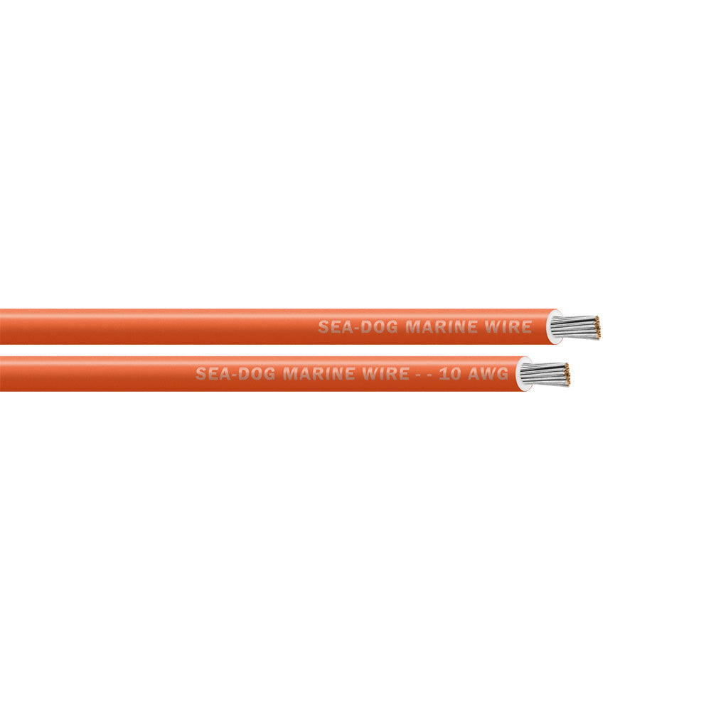SeaDog 10 AWG Orange Primary Wire 100 8010082