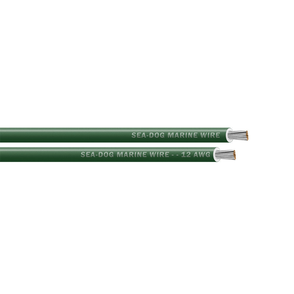 SeaDog 12 AWG Green Primary Wire 25 8012040